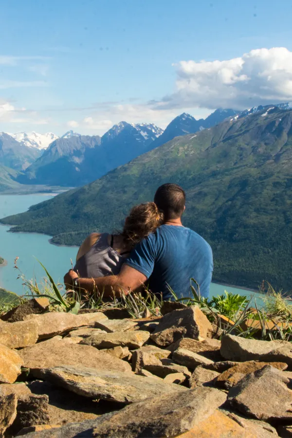 Thymosin-Alpha-1-Peptide-Therapy-Treatment A couple embrace on a mountaintop. Get Thymosin Alpha-1 Peptide therapy from Better Life Carolinas of Charlotte in Charlotte Metro.